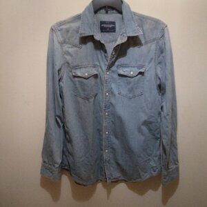 American Eagle denim shirt size L